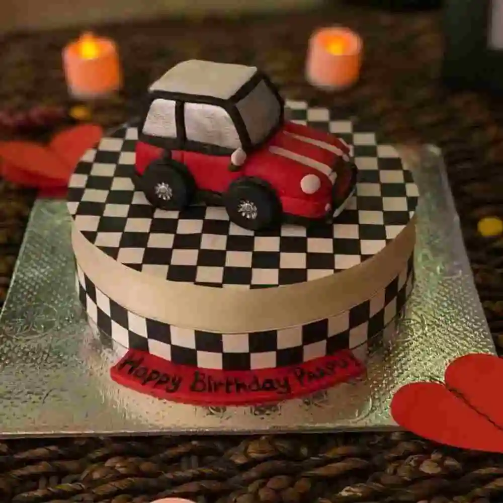Shop Mini Cooper Themed Cake